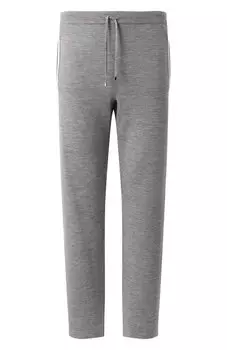 Брюки из шерсти и шелка Zilli