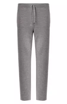 Брюки из шерсти и шелка Zilli