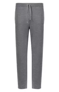 Брюки из шерсти и шелка Zilli