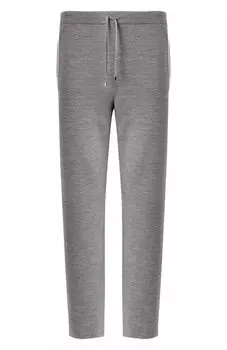 Брюки из шерсти и шелка Zilli