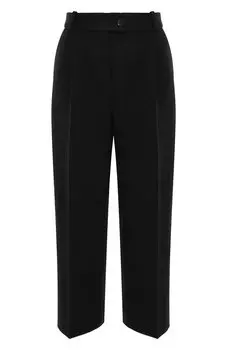 Брюки из шерсти и вискозы Borne Bourgeois