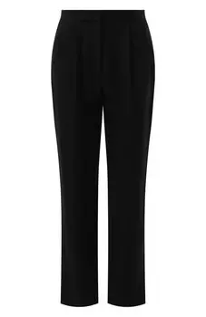 Брюки из шерсти и вискозы Borne Bourgeois