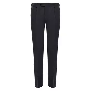 Брюки из шерсти и вискозы BOSS