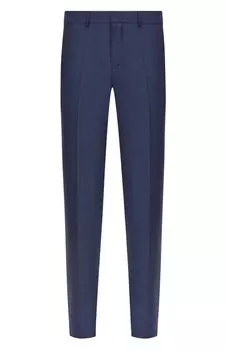 Брюки из шерсти и вискозы BOSS