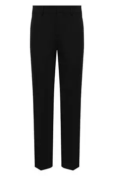 Брюки из шерсти и вискозы Emporio Armani