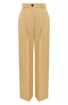 Брюки из шерсти и вискозы Erika Cavallini