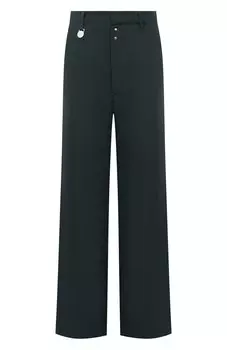 Брюки из шерсти и вискозы MM6