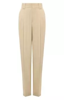 Брюки из шерсти и вискозы Petar Petrov