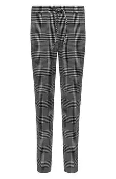 Брюки из шерсти и вискозы Versace