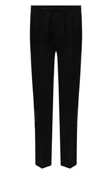 Брюки из шерсти и вискозы Versace