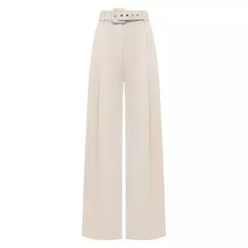 Брюки из шерсти и вискозы Zimmermann