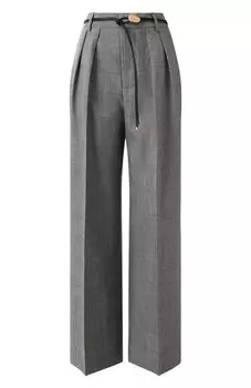 Брюки из шерсти и вискозы Zimmermann