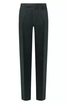 Брюки из смеси хлопка и льна Zegna