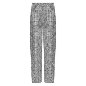 Брюки из смеси хлопка и льна Totême