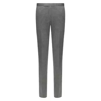 Брюки из смеси хлопка и шелка Brioni