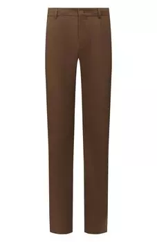 Брюки из смеси хлопка и шелка Loro Piana