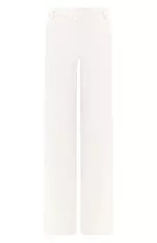 Брюки из смеси льна и рами Giorgio Armani