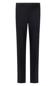 Брюки из смеси шелка и льна Ralph Lauren