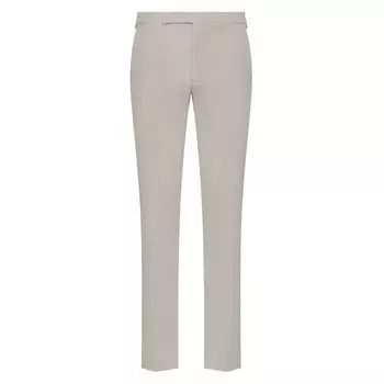 Брюки из смеси шелка и льна Ralph Lauren