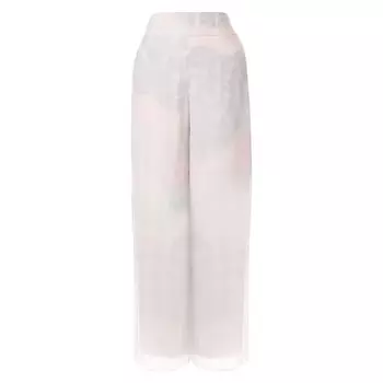 Брюки из смеси шелка и вискозы Giorgio Armani