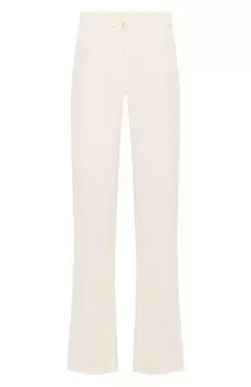 Брюки из смеси шерсти и шелка Valentino