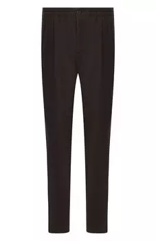 Брюки из смеси шерсти и вискозы Giorgio Armani