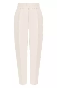 Брюки из смеси вискозы и льна Brunello Cucinelli