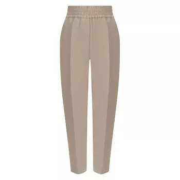 Брюки из смеси вискозы и льна Brunello Cucinelli