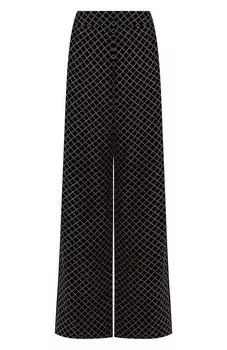 Брюки из смеси вискозы и шелка Balmain