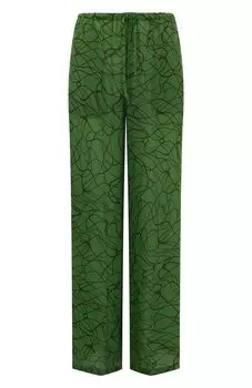 Брюки из вискозы Dries Van Noten