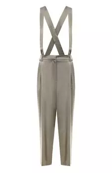 Брюки из вискозы и хлопка Brunello Cucinelli