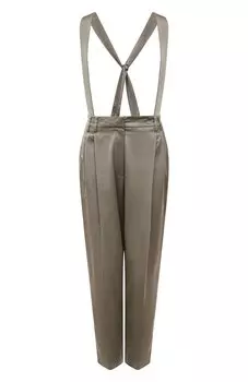 Брюки из вискозы и хлопка Brunello Cucinelli