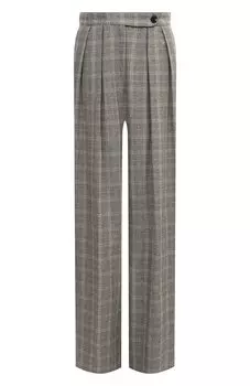 Брюки из вискозы и хлопка Dries Van Noten