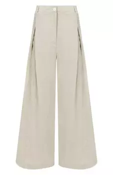 Брюки из вискозы и хлопка Low Classic