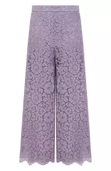 Брюки из вискозы и хлопка Valentino