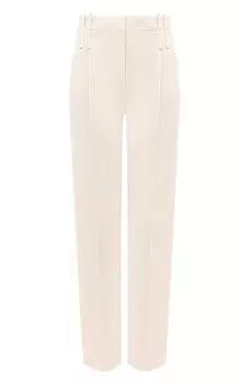 Брюки из вискозы и льна Brunello Cucinelli