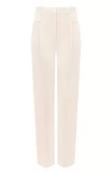 Брюки из вискозы и льна Brunello Cucinelli
