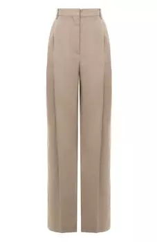 Брюки из вискозы и льна Brunello Cucinelli