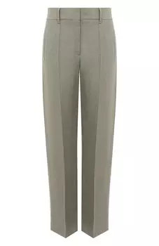 Брюки из вискозы и льна Brunello Cucinelli