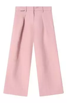 Брюки из вискозы и льна Brunello Cucinelli
