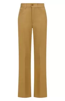 Брюки из вискозы и льна Dondup