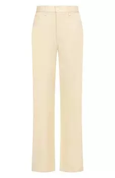 Брюки из вискозы и льна Dondup