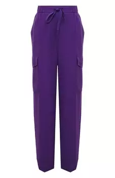 Брюки из вискозы и льна Forte_forte