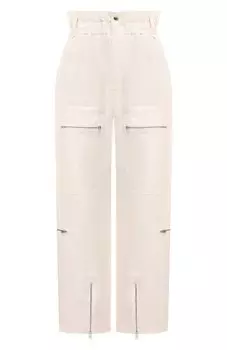 Брюки из вискозы и льна Forte Dei Marmi Couture