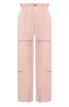 Брюки из вискозы и льна Forte Dei Marmi Couture