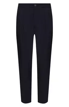 Брюки из вискозы и льна Giorgio Armani