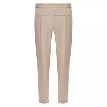 Брюки из вискозы и льна Giorgio Armani