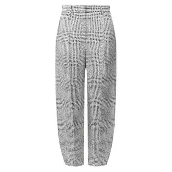 Брюки из вискозы и льна Giorgio Armani