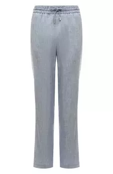 Брюки из вискозы и льна Max&Moi