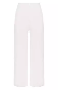 Брюки из вискозы и льна Max Mara Studio